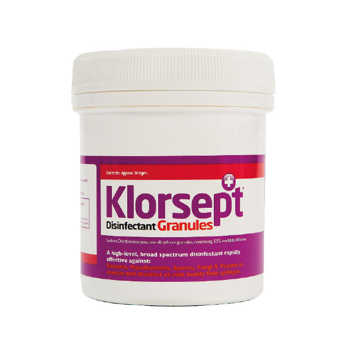 klorsept disinfectant granules
